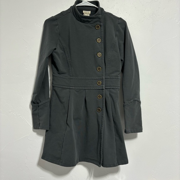 Matilda Jane Girls Small Pea Coat Dress Coat Jacket Crossover Button Front - Picture 1 of 8